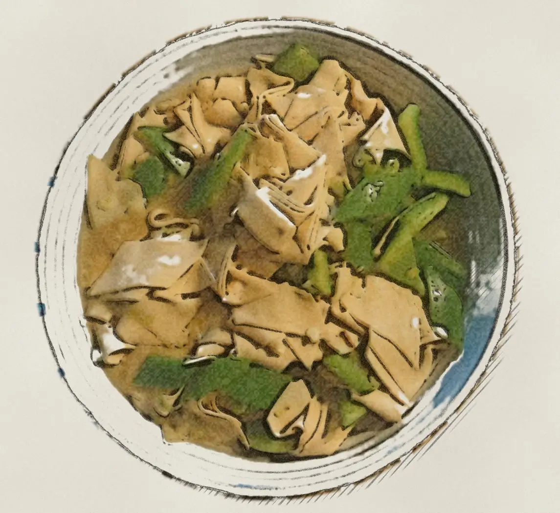 尖椒干豆腐