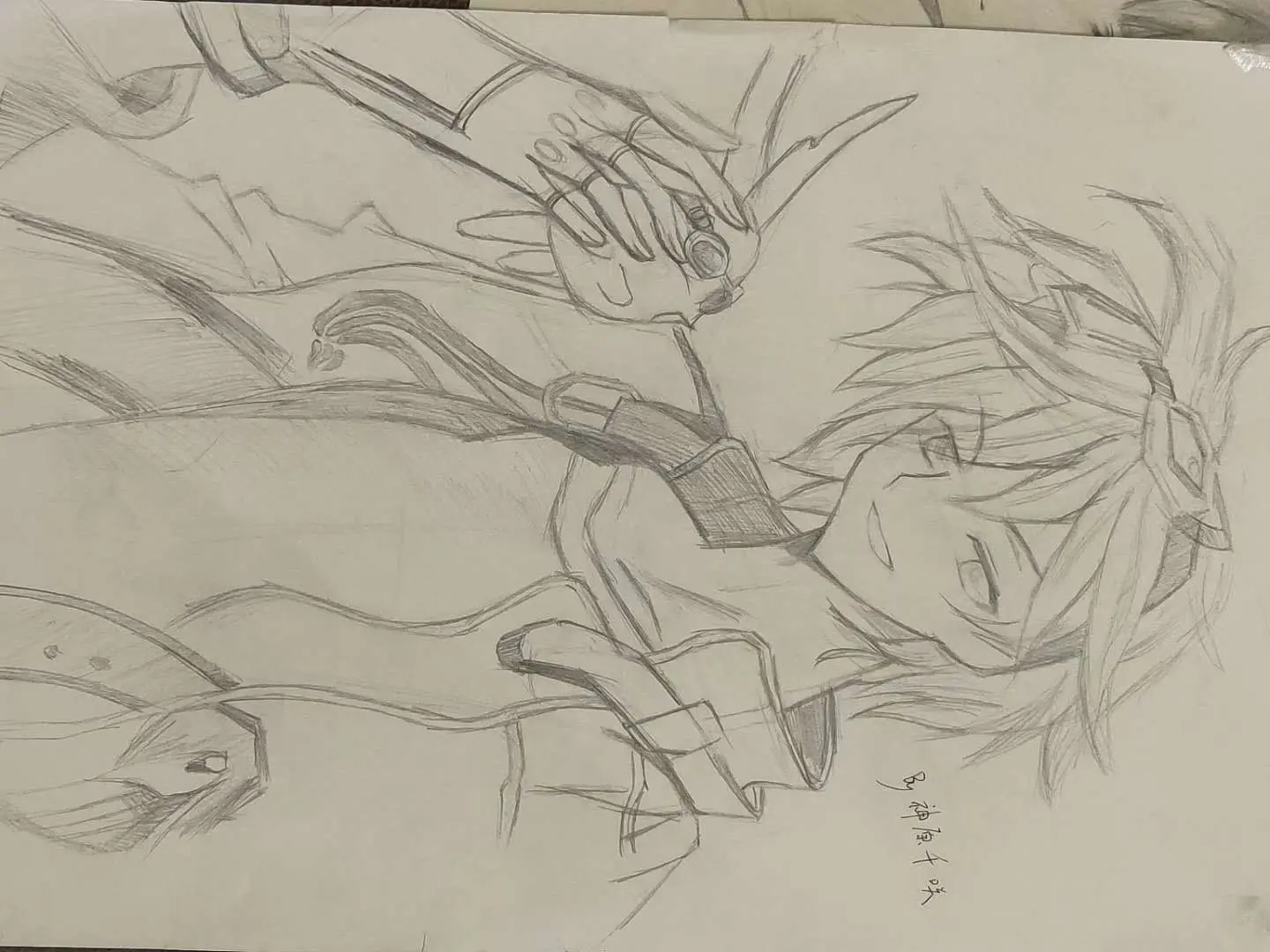 一些十年前的画